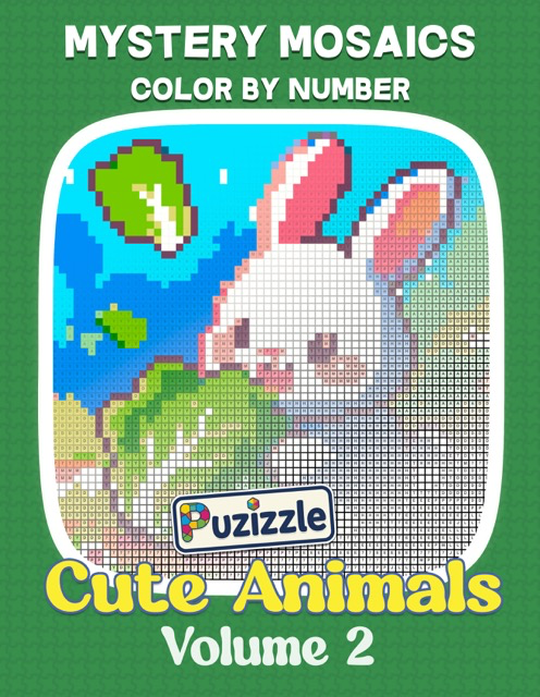 Mosaic Color By Number Book